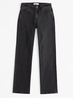 Abercrombie Curve Love High Rise Baggy Jeans